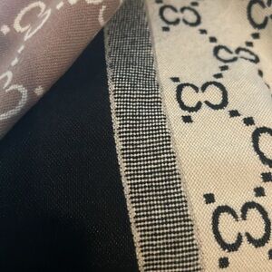 Styled Scarf - Double Sided Cashmere & Acrylic Pashmina